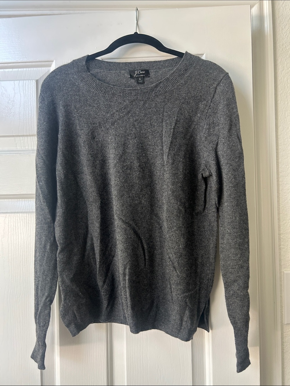 J. Crew Women’s Dark Gray Crewneck Sweater